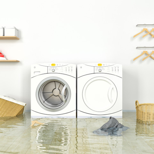 Save your home from an unexpected emergency like a flooded laundry room from a broken washing machine with environmental security sensors installed by Cape Cod Alarm.